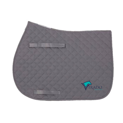 Equestrian Team Apparel Grey / Horse Virado Equestrian - Saddle Pad equestrian team apparel online tack store mobile tack store custom farm apparel custom show stable clothing equestrian lifestyle horse show clothing riding clothes Virado Equestrian - Saddle Pad horses equestrian tack store