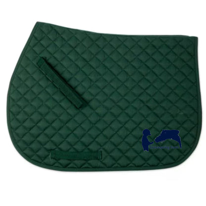 Equestrian Team Apparel Hunter Green / Horse Grovespring Farm- Saddle Pads equestrian team apparel online tack store mobile tack store custom farm apparel custom show stable clothing equestrian lifestyle horse show clothing riding clothes Grovespring Farm- Saddle Pads horses equestrian tack store