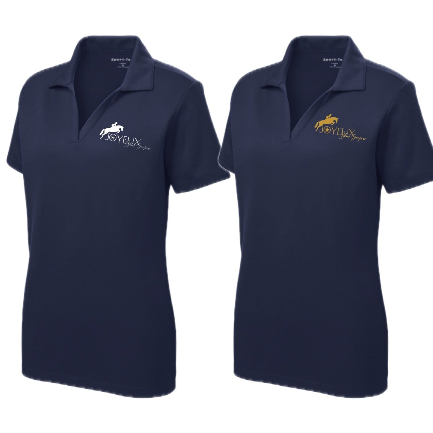 Equestrian Team Apparel Joyeux Show Stables Men's Polo equestrian team apparel online tack store mobile tack store custom farm apparel custom show stable clothing equestrian lifestyle horse show clothing riding clothes horses equestrian tack store