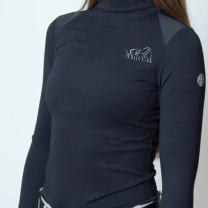 Equestrian Team Apparel White Oak Equestrian TKEQ mock turtleneck equestrian team apparel online tack store mobile tack store custom farm apparel custom show stable clothing equestrian lifestyle horse show clothing riding clothes horses equestrian tack store