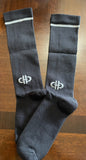 the bit equestrian brand Socks Black/Grey top stripe The Bit Equestrian Brand- Socks equestrian team apparel online tack store mobile tack store custom farm apparel custom show stable clothing equestrian lifestyle horse show clothing riding clothes The Bit Equestrian Brand- Socks horses equestrian tack store
