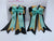 PonyTail Bows 3" Tails PonyTail Bows- Mint Green Glitz Bits equestrian team apparel online tack store mobile tack store custom farm apparel custom show stable clothing equestrian lifestyle horse show clothing riding clothes PonyTail Bows | Equestrian Hair Accessories horses equestrian tack store