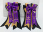 PonyTail Bows 3" Tails PonyTail Bows- Purple Glitz Bits equestrian team apparel online tack store mobile tack store custom farm apparel custom show stable clothing equestrian lifestyle horse show clothing riding clothes PonyTail Bows | Equestrian Hair Accessories horses equestrian tack store