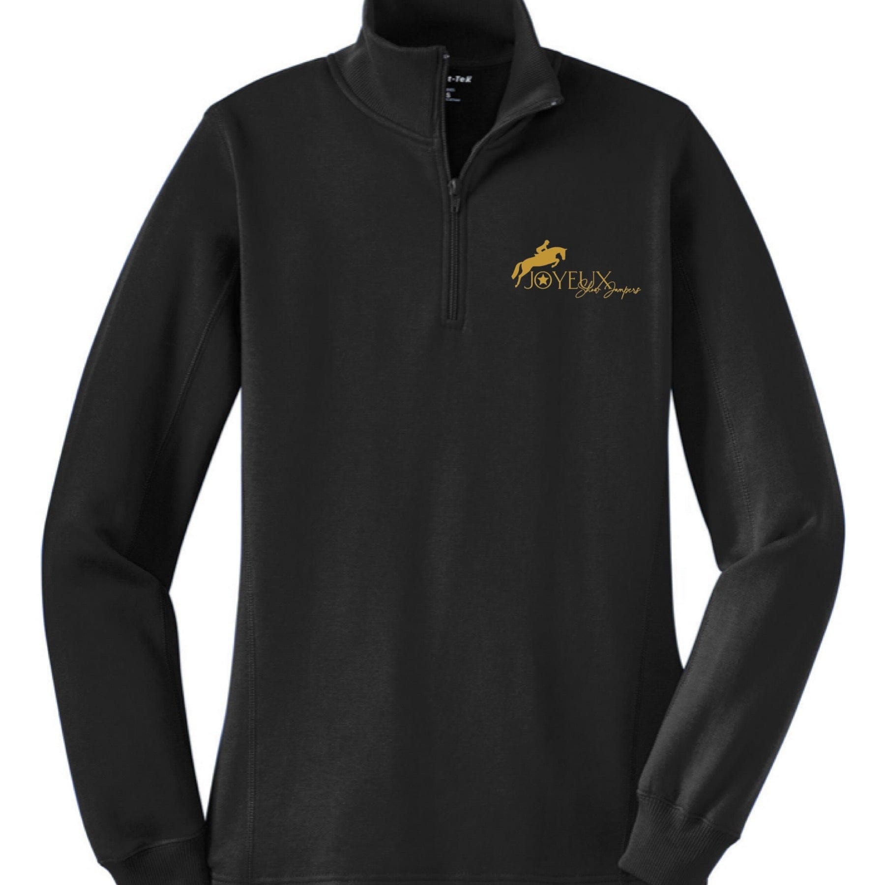 Equestrian Team Apparel Joyeux Show Stables Youth 1/4 Zip pullover equestrian team apparel online tack store mobile tack store custom farm apparel custom show stable clothing equestrian lifestyle horse show clothing riding clothes horses equestrian tack store