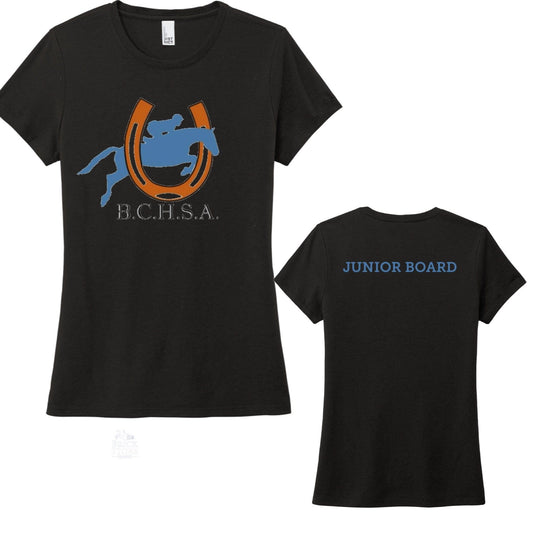Equestrian Team Apparel B.C.H.S.A  tee shirt Junior Board equestrian team apparel online tack store mobile tack store custom farm apparel custom show stable clothing equestrian lifestyle horse show clothing riding clothes horses equestrian tack store