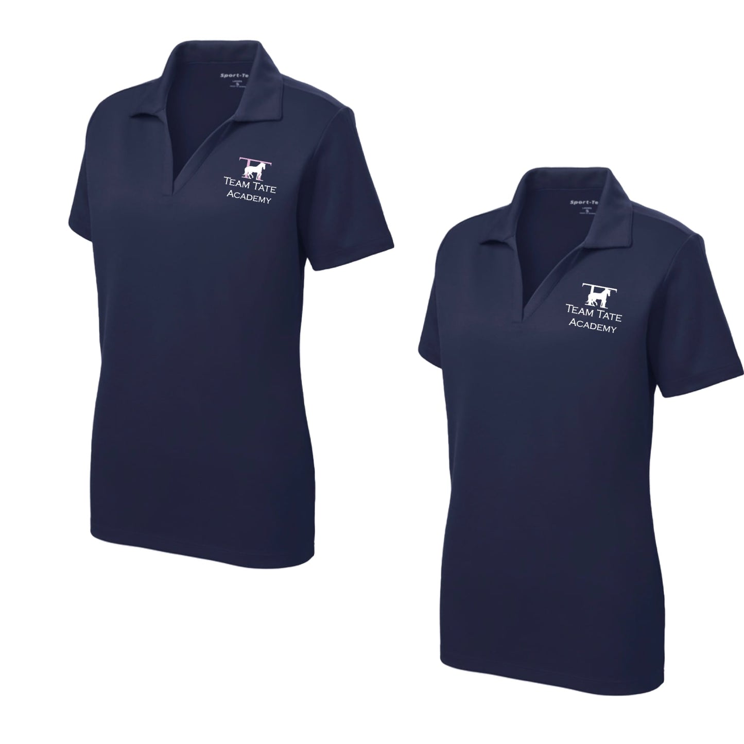 Equestrian Team Apparel Custom Team Shirts Team Tate- Polo Shirt equestrian team apparel online tack store mobile tack store custom farm apparel custom show stable clothing equestrian lifestyle horse show clothing riding clothes Team Tate- Polo Shirt horses equestrian tack store
