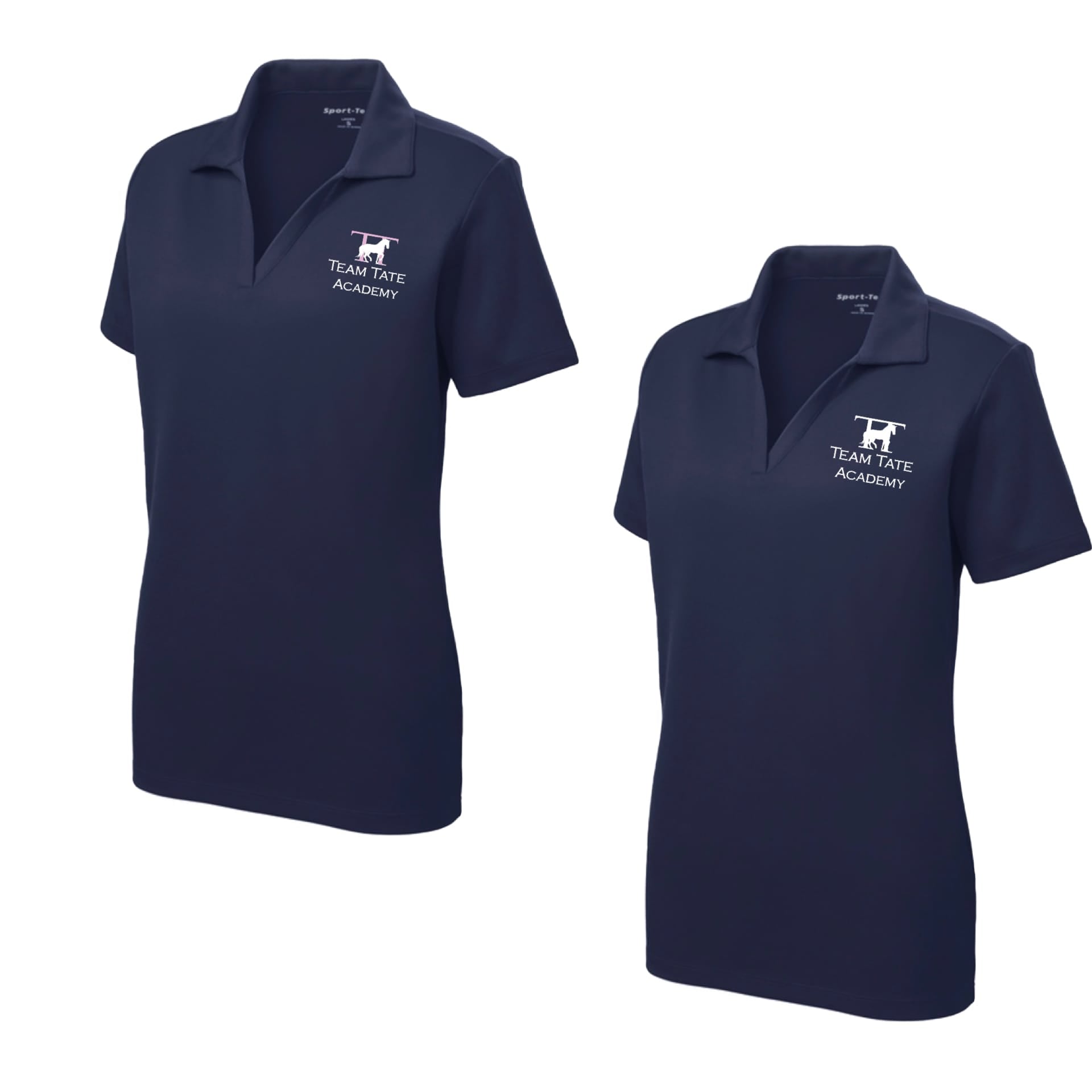 Equestrian Team Apparel Custom Team Shirts Team Tate- Polo Shirt equestrian team apparel online tack store mobile tack store custom farm apparel custom show stable clothing equestrian lifestyle horse show clothing riding clothes Team Tate- Polo Shirt horses equestrian tack store