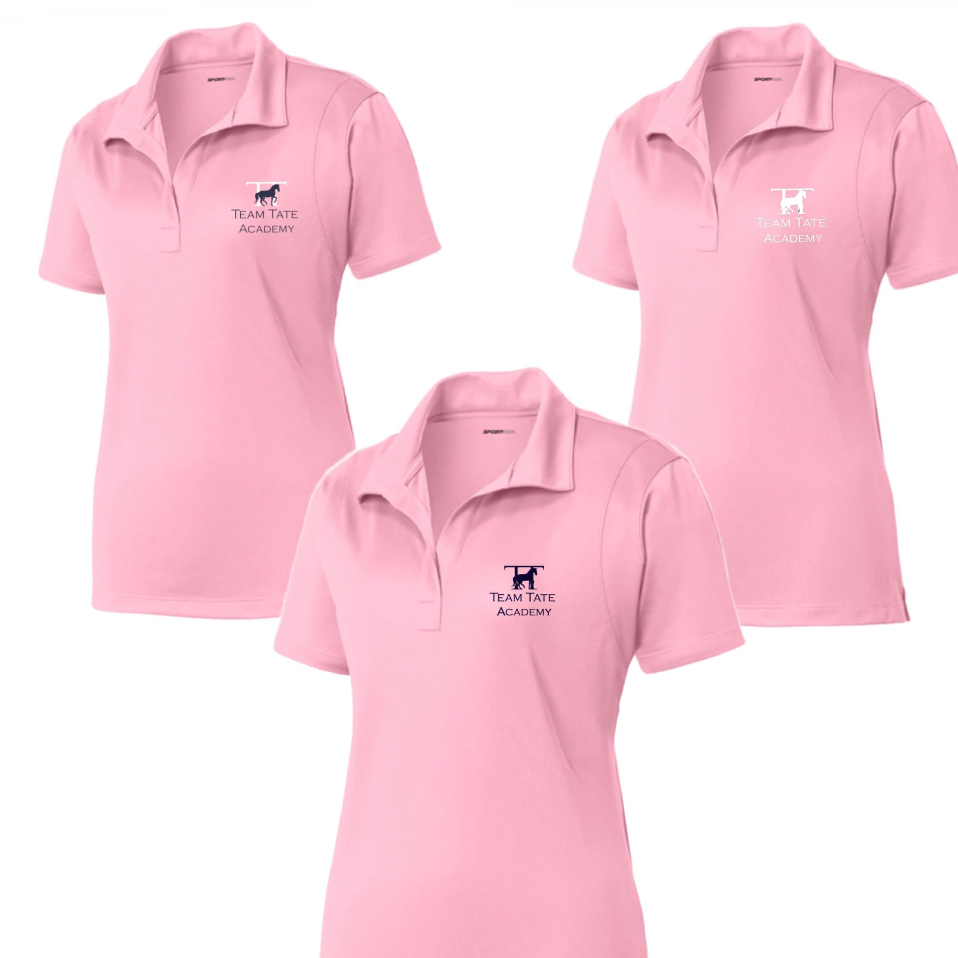 Equestrian Team Apparel Custom Team Shirts Team Tate- Polo Shirt equestrian team apparel online tack store mobile tack store custom farm apparel custom show stable clothing equestrian lifestyle horse show clothing riding clothes Team Tate- Polo Shirt horses equestrian tack store