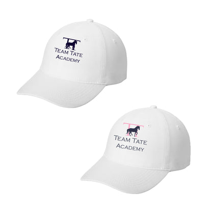 Equestrian Team Apparel custom hats White Baseball Cap / White Team Tate- Baseball Caps equestrian team apparel online tack store mobile tack store custom farm apparel custom show stable clothing equestrian lifestyle horse show clothing riding clothes Team Tate- Baseball Caps horses equestrian tack store