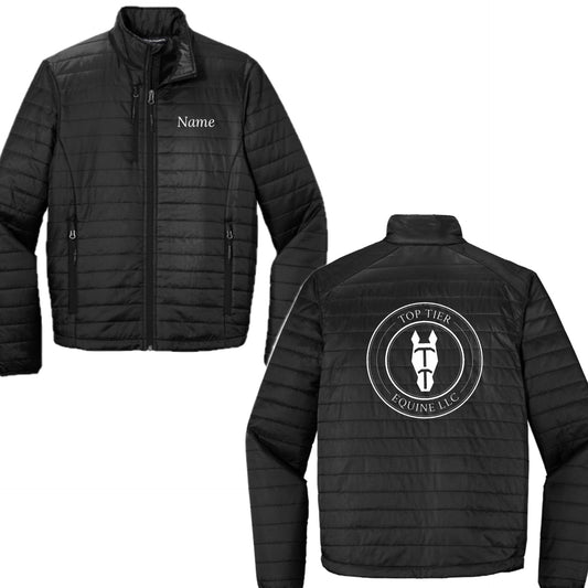 Equestrian Team Apparel Top Tier Equine LLC - Puffy Jacket equestrian team apparel online tack store mobile tack store custom farm apparel custom show stable clothing equestrian lifestyle horse show clothing riding clothes Top Tier Equine LLC - Puffy Jacket horses equestrian tack store