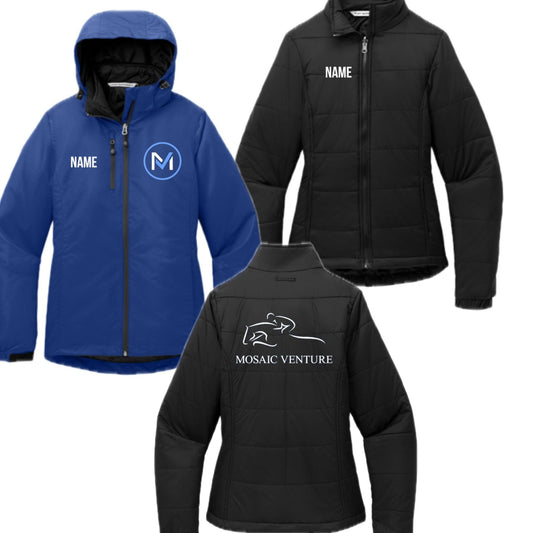 Equestrian Team Apparel Mosaic Venture 3 in 1 Coat equestrian team apparel online tack store mobile tack store custom farm apparel custom show stable clothing equestrian lifestyle horse show clothing riding clothes horses equestrian tack store