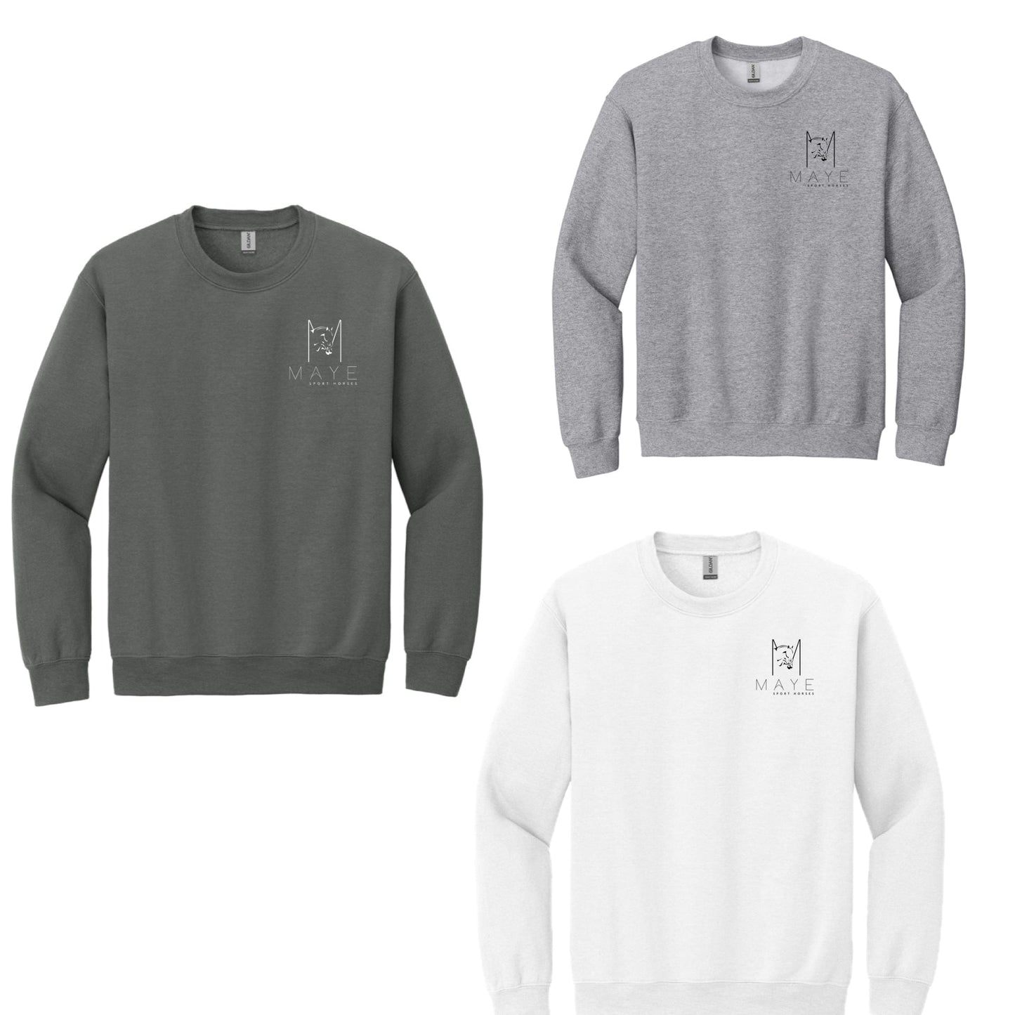 Equestrian Team Apparel Maye Sport Horses - Sweatshirts equestrian team apparel online tack store mobile tack store custom farm apparel custom show stable clothing equestrian lifestyle horse show clothing riding clothes Maye Sport Horses - Sweatshirts horses equestrian tack store