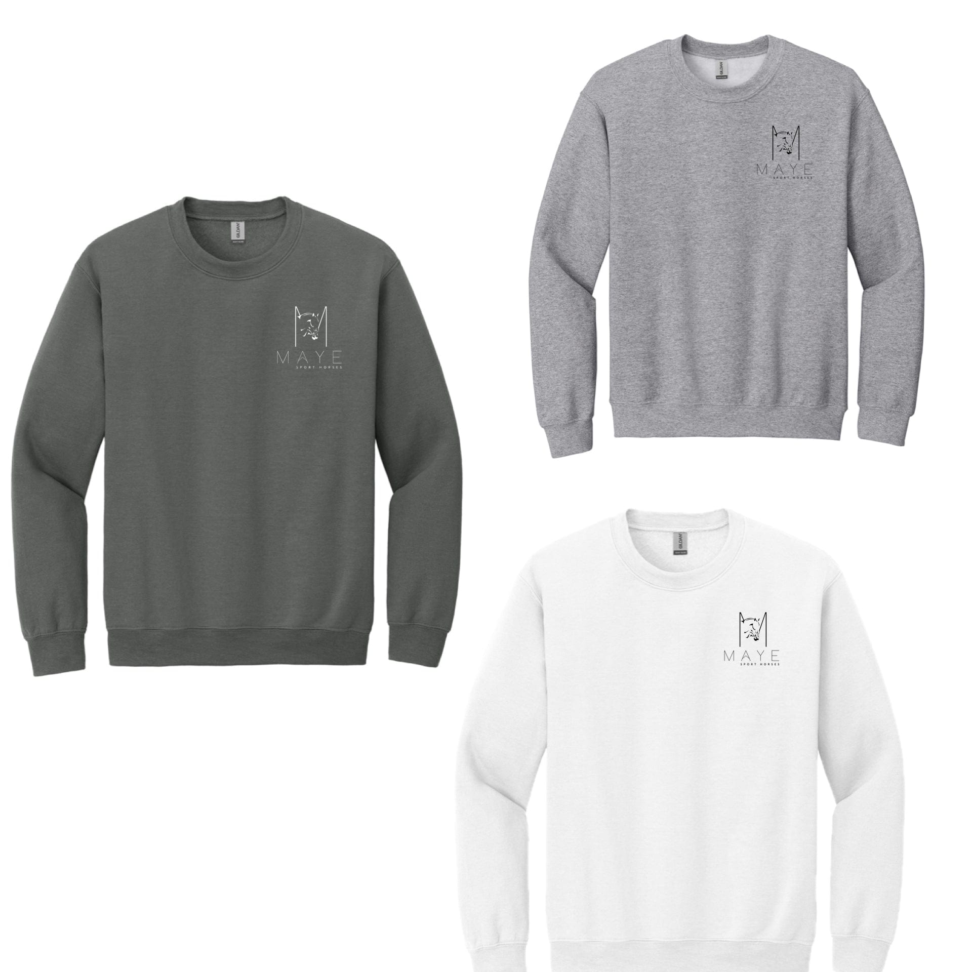 Equestrian Team Apparel Maye Sport Horses - Sweatshirts equestrian team apparel online tack store mobile tack store custom farm apparel custom show stable clothing equestrian lifestyle horse show clothing riding clothes Maye Sport Horses - Sweatshirts horses equestrian tack store