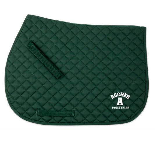Equestrian Team Apparel custom saddle pad Archer Equestrian- AP Saddle Pad equestrian team apparel online tack store mobile tack store custom farm apparel custom show stable clothing equestrian lifestyle horse show clothing riding clothes Archer Equestrian- AP Saddle Pad horses equestrian tack store
