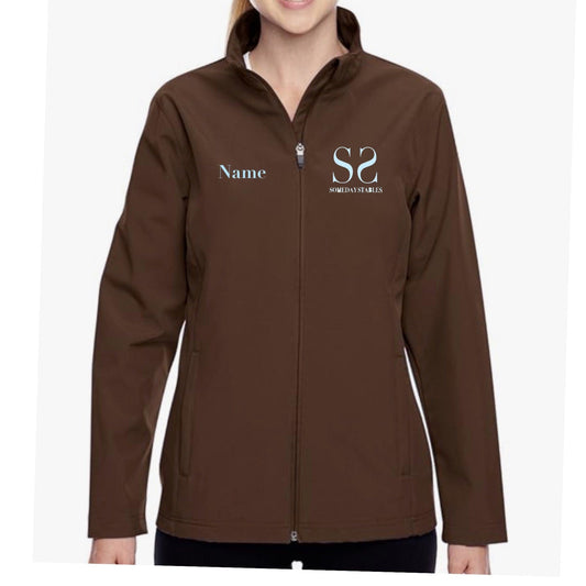 Equestrian Team Apparel Someday Stables Shell Jacket equestrian team apparel online tack store mobile tack store custom farm apparel custom show stable clothing equestrian lifestyle horse show clothing riding clothes horses equestrian tack store