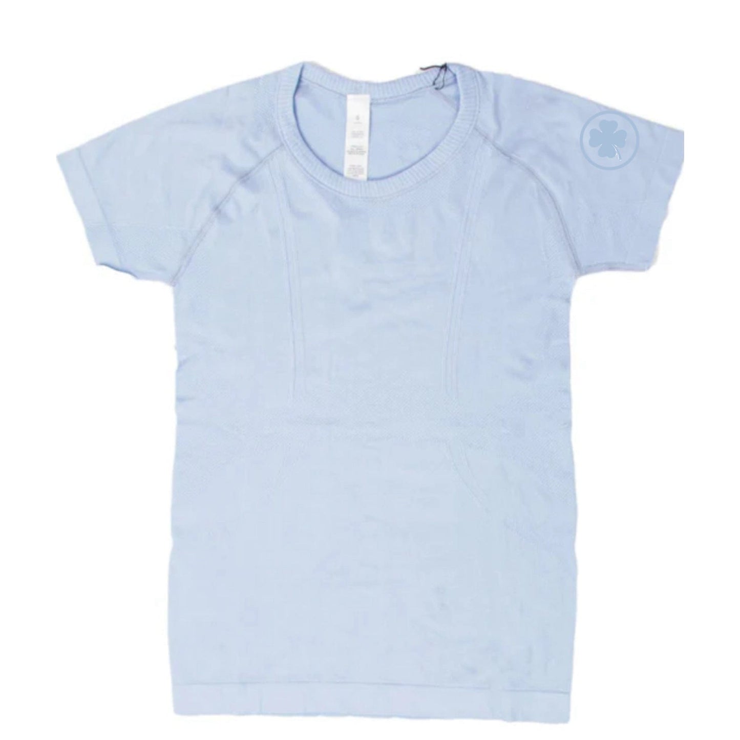 Rather Lucky top XS / Sky Blue Rather Lucky- Tech Shirt Short Sleeve equestrian team apparel online tack store mobile tack store custom farm apparel custom show stable clothing equestrian lifestyle horse show clothing riding clothes Rather Lucky- Tech Shirt Short Sleeve horses equestrian tack store