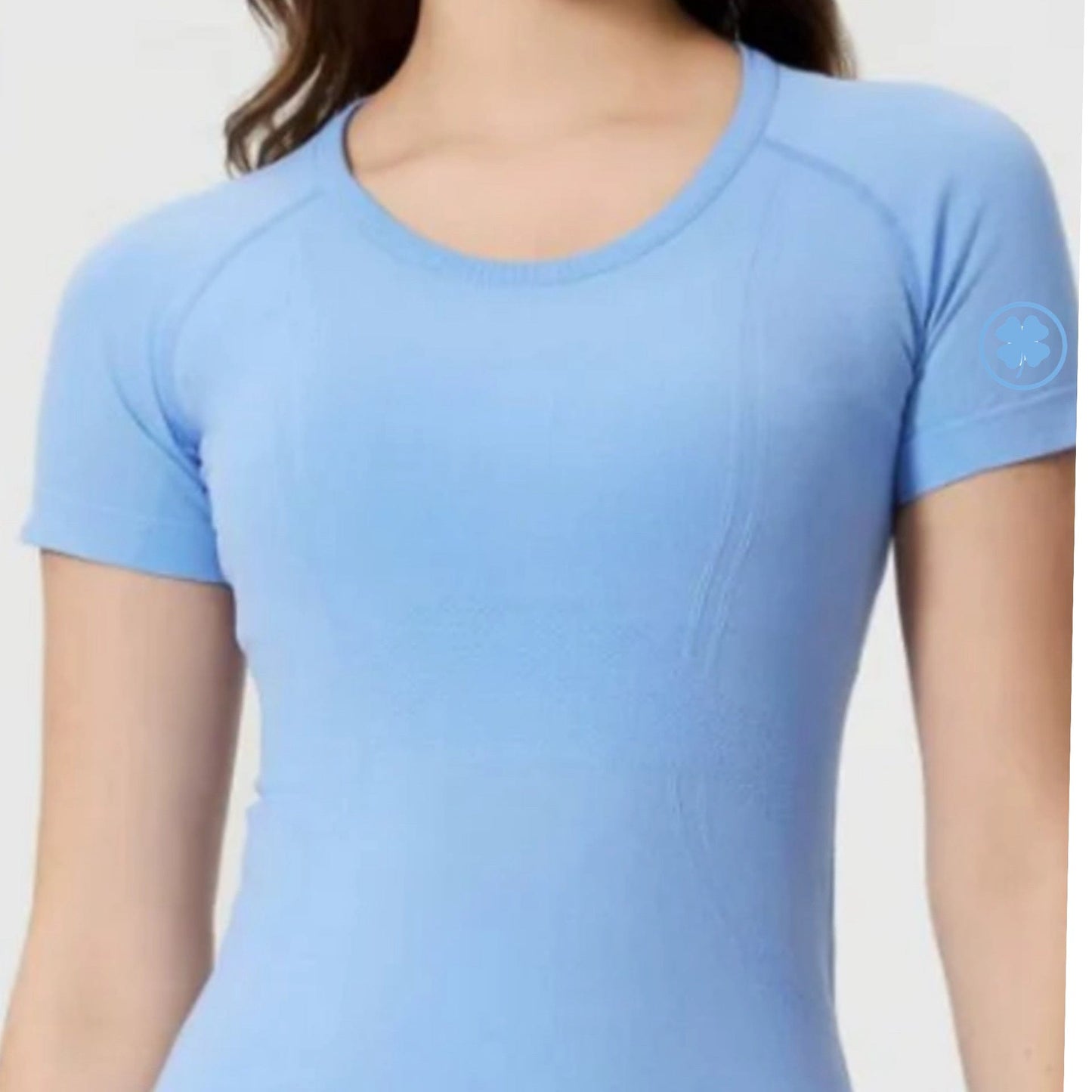 Rather Lucky top XS / Pacific Rather Lucky- Tech Shirt Short Sleeve equestrian team apparel online tack store mobile tack store custom farm apparel custom show stable clothing equestrian lifestyle horse show clothing riding clothes Rather Lucky- Tech Shirt Short Sleeve horses equestrian tack store