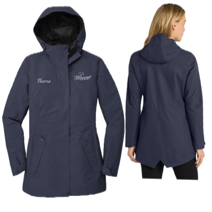 Equestrian Team Apparel Bowcrest Farms - Adult 3 in 1 Jacket equestrian team apparel online tack store mobile tack store custom farm apparel custom show stable clothing equestrian lifestyle horse show clothing riding clothes Bowcrest Farms - Adult 3 in 1 Jacket horses equestrian tack store