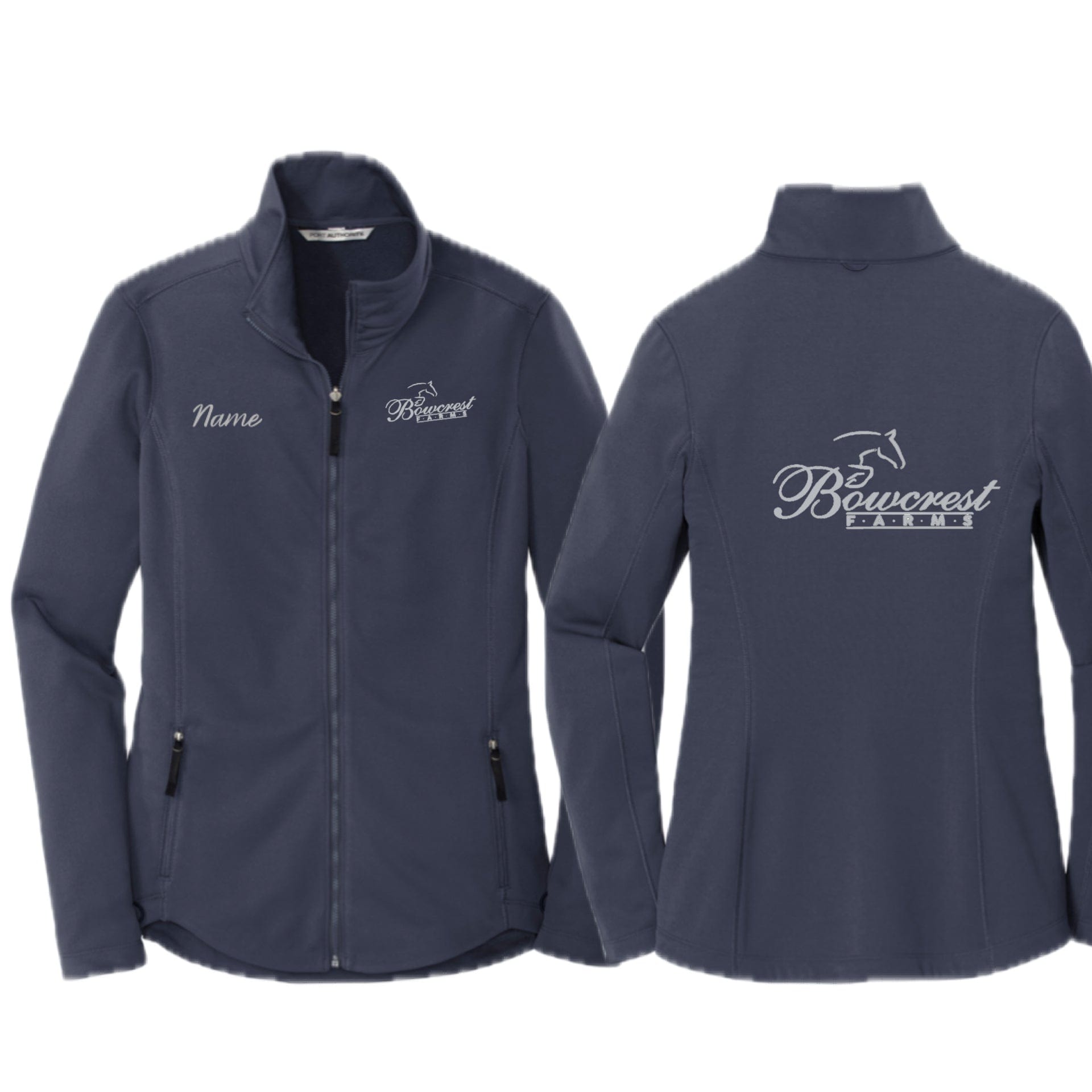 Equestrian Team Apparel Bowcrest Farms - Adult 3 in 1 Jacket equestrian team apparel online tack store mobile tack store custom farm apparel custom show stable clothing equestrian lifestyle horse show clothing riding clothes Bowcrest Farms - Adult 3 in 1 Jacket horses equestrian tack store