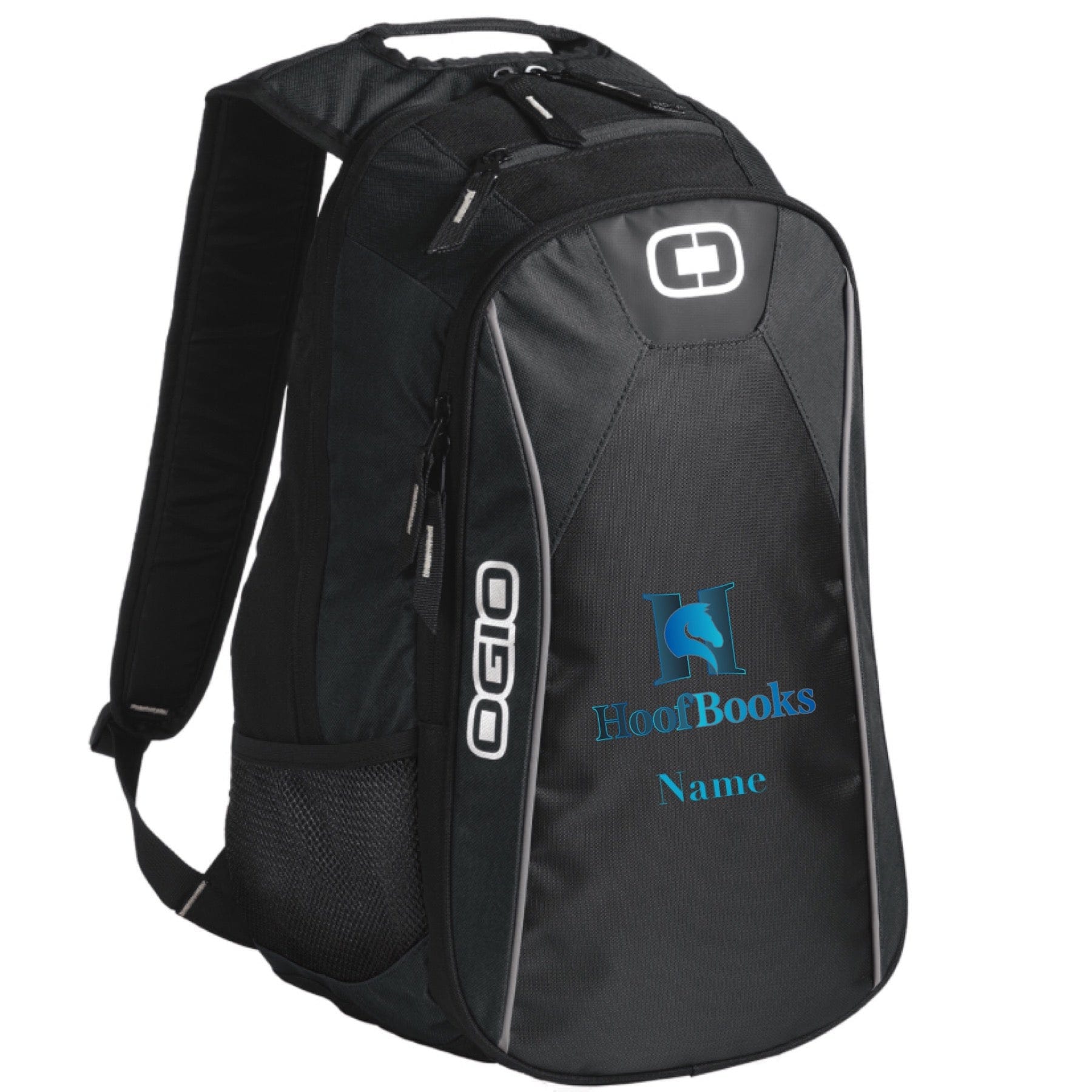 Equestrian Team Apparel HoofBooks- Backpack equestrian team apparel online tack store mobile tack store custom farm apparel custom show stable clothing equestrian lifestyle horse show clothing riding clothes horses equestrian tack store