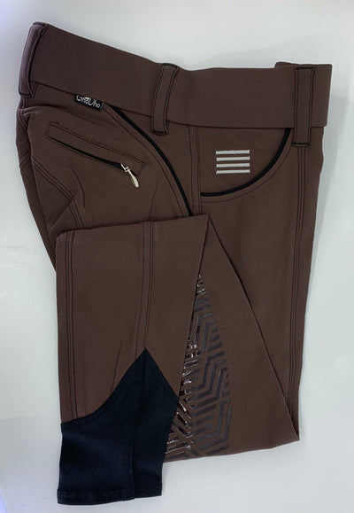 GhoDho Breeches GhoDho- Aubrie Pro Breeches- Chocolate equestrian team apparel online tack store mobile tack store custom farm apparel custom show stable clothing equestrian lifestyle horse show clothing riding clothes horses equestrian tack store