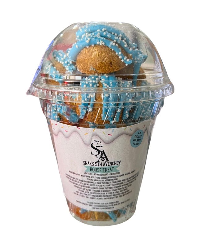 Snaks 5th Avenchew Treats Blue Snaks Fifth Avenchew- Snaks Cups equestrian team apparel online tack store mobile tack store custom farm apparel custom show stable clothing equestrian lifestyle horse show clothing riding clothes Snaks Fifth Avenchew- Snaks Cups horses equestrian tack store