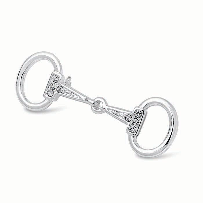 Kelly and Company Show Bows Clear Kelly and Company- Pins (Snaffle Bit, Aqua) equestrian team apparel online tack store mobile tack store custom farm apparel custom show stable clothing equestrian lifestyle horse show clothing riding clothes horses equestrian tack store
