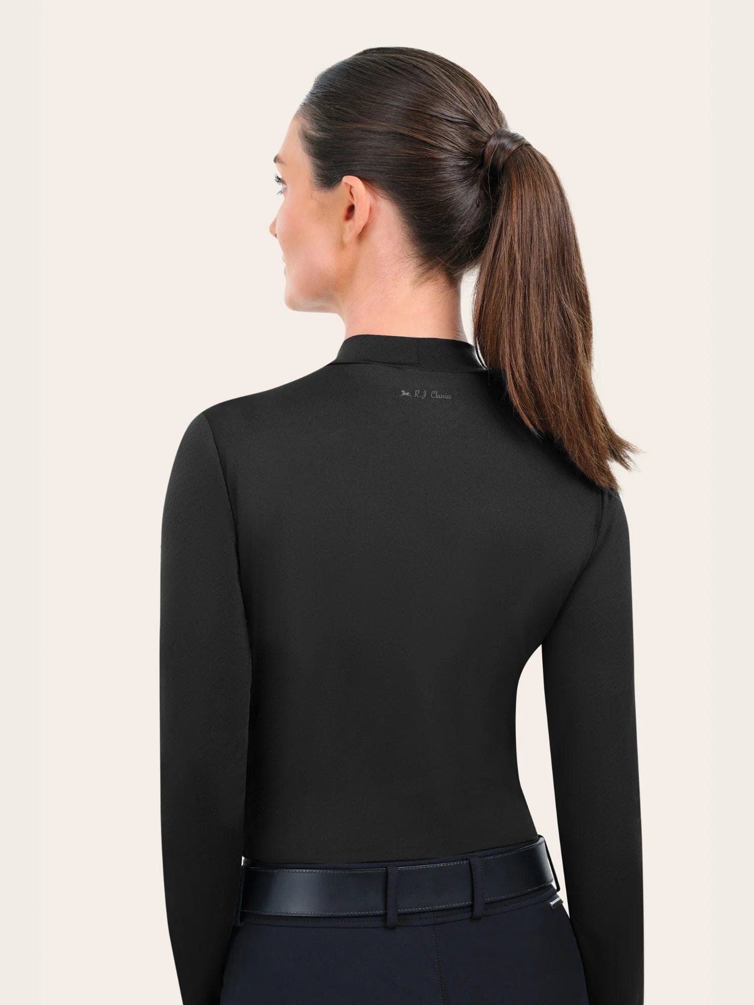 RJ Classics Sunshirt RJ Classics- Jemma Mock Neck Shirt equestrian team apparel online tack store mobile tack store custom farm apparel custom show stable clothing equestrian lifestyle horse show clothing riding clothes RJ Classics- Jemma Mock Neck Shirt horses equestrian tack store