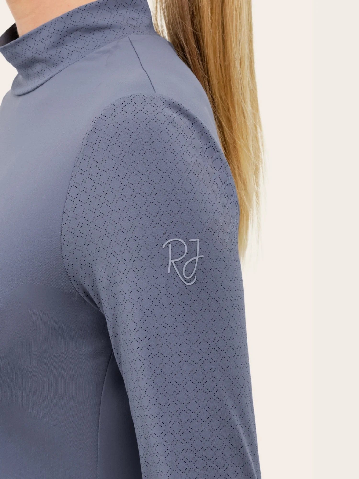 RJ Classics Sunshirt RJ Classics- Jemma Mock Neck Shirt equestrian team apparel online tack store mobile tack store custom farm apparel custom show stable clothing equestrian lifestyle horse show clothing riding clothes RJ Classics- Jemma Mock Neck Shirt horses equestrian tack store