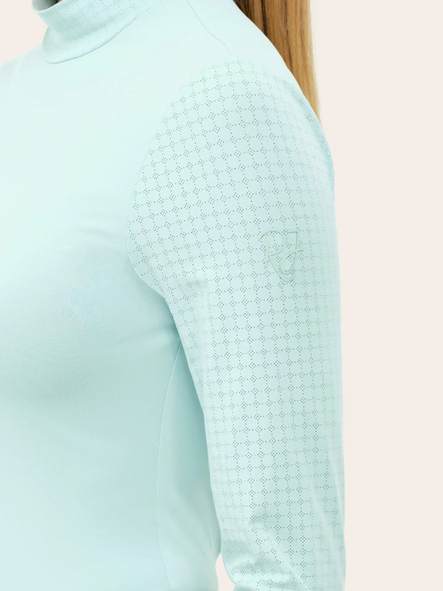 RJ Classics Sunshirt RJ Classics- Jemma Mock Neck Shirt equestrian team apparel online tack store mobile tack store custom farm apparel custom show stable clothing equestrian lifestyle horse show clothing riding clothes RJ Classics- Jemma Mock Neck Shirt horses equestrian tack store
