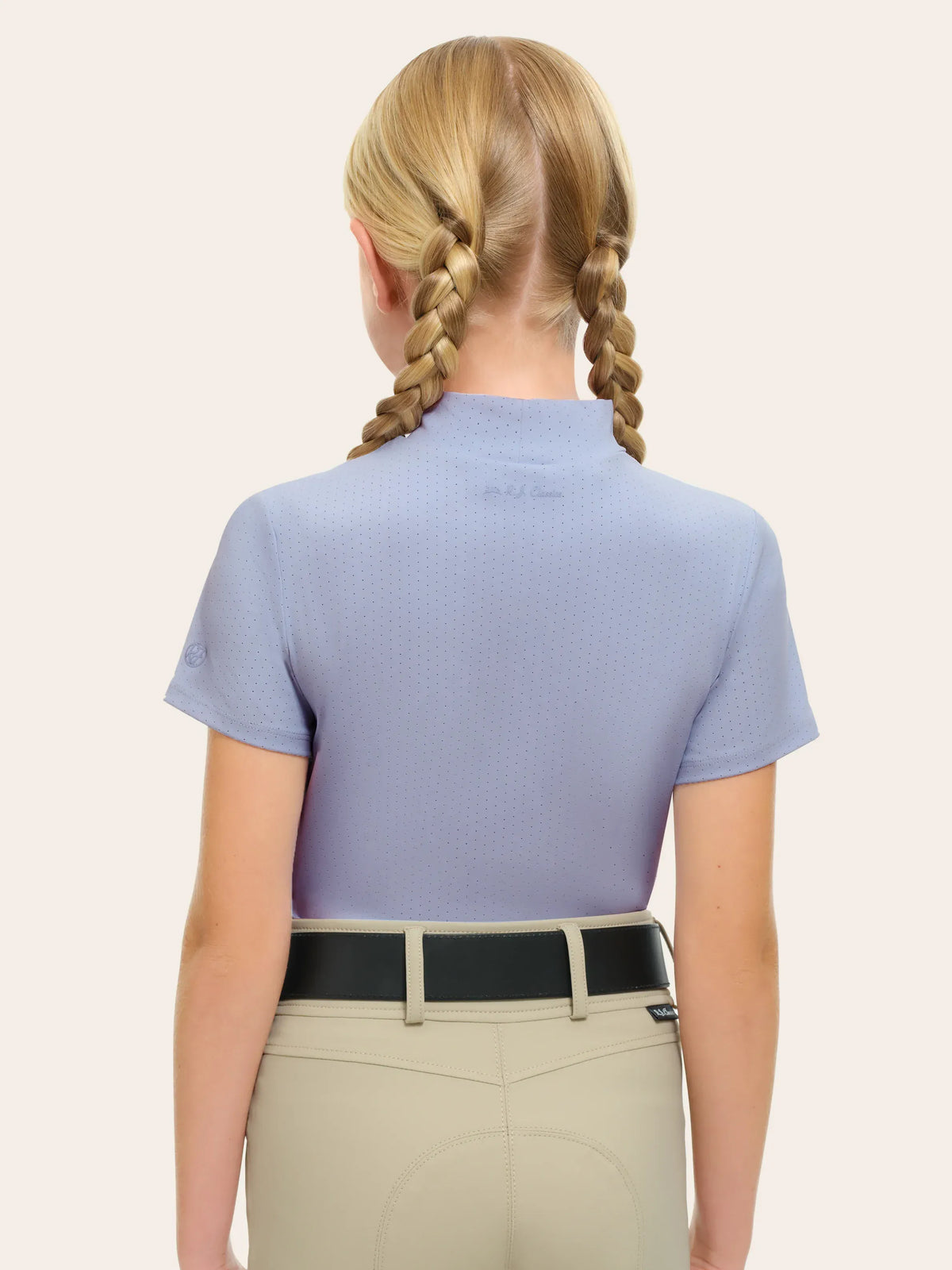 RJ Classics Youth Schooling Shirt RJ Classics- Jodi Jr Mock Neck equestrian team apparel online tack store mobile tack store custom farm apparel custom show stable clothing equestrian lifestyle horse show clothing riding clothes RJ Classics- Jodi Jr Mock Neck horses equestrian tack store