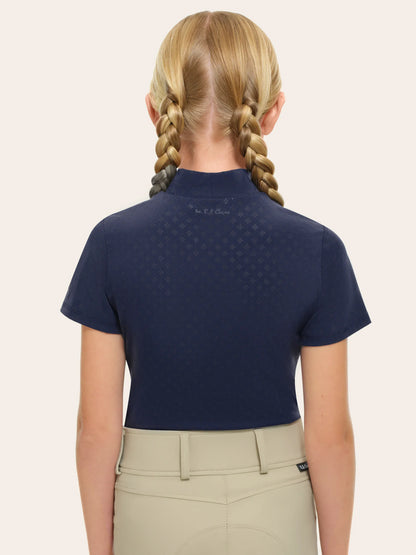 RJ Classics Youth Schooling Shirt RJ Classics- Jodi Jr Mock Neck equestrian team apparel online tack store mobile tack store custom farm apparel custom show stable clothing equestrian lifestyle horse show clothing riding clothes RJ Classics- Jodi Jr Mock Neck horses equestrian tack store