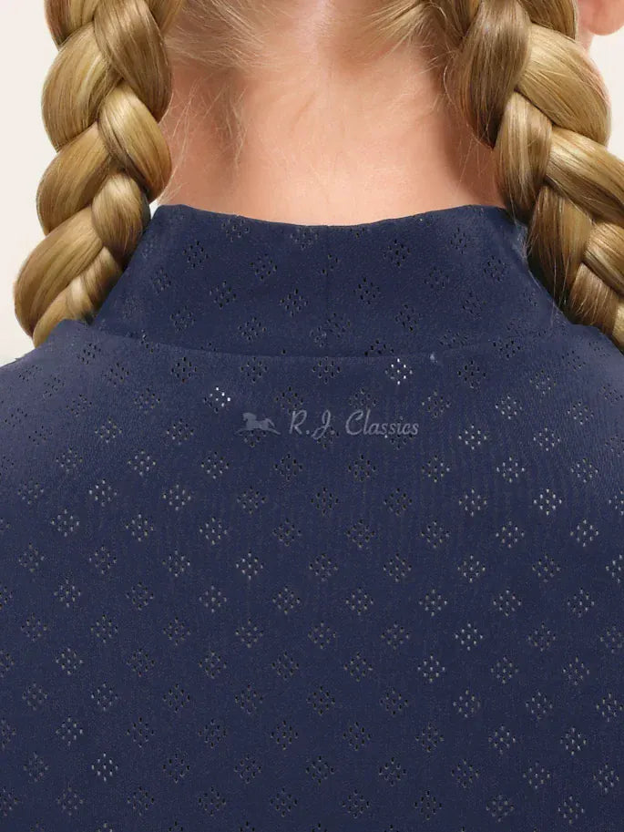 RJ Classics Youth Schooling Shirt RJ Classics- Jodi Jr Mock Neck equestrian team apparel online tack store mobile tack store custom farm apparel custom show stable clothing equestrian lifestyle horse show clothing riding clothes RJ Classics- Jodi Jr Mock Neck horses equestrian tack store