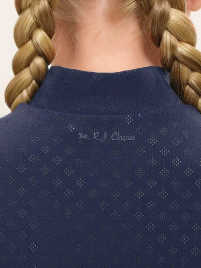 RJ Classics Youth Schooling Shirt RJ Classics- Jodi Jr Mock Neck equestrian team apparel online tack store mobile tack store custom farm apparel custom show stable clothing equestrian lifestyle horse show clothing riding clothes RJ Classics- Jodi Jr Mock Neck horses equestrian tack store