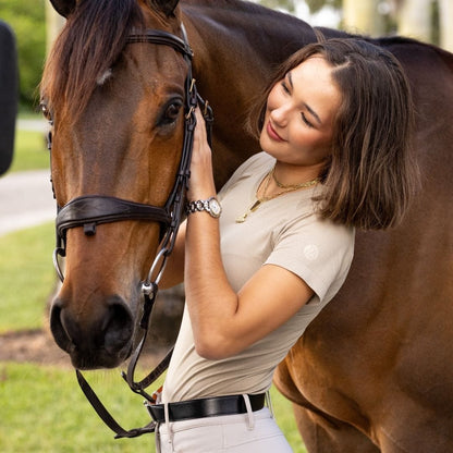 TKEQ Women's Casual Shirt TKEQ- Kennedy Seamless Short Sleeve Shirt 2.0 (Cairo) equestrian team apparel online tack store mobile tack store custom farm apparel custom show stable clothing equestrian lifestyle horse show clothing riding clothes TKEQ- Kennedy Seamless Short Sleeve Shirt 2.0 (Cairo) horses equestrian tack store