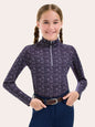 RJ Classics Training Shirt XS / Purple Horseshoes RJ Classics- Libby Jr Sun Shirt equestrian team apparel online tack store mobile tack store custom farm apparel custom show stable clothing equestrian lifestyle horse show clothing riding clothes RJ Classics- Libby Jr Sun Shirt horses equestrian tack store