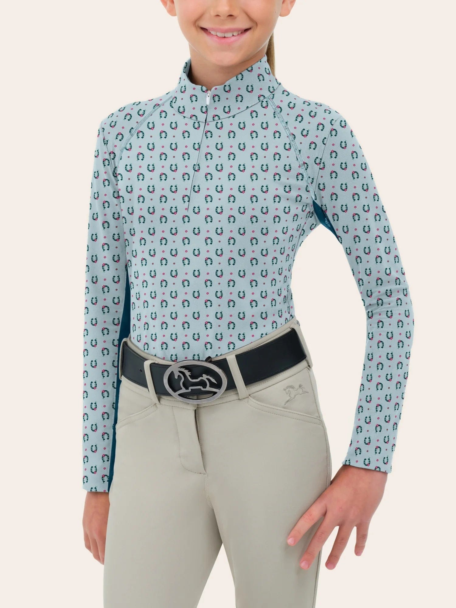 RJ Classics Training Shirt RJ Classics- Libby Jr Sun Shirt equestrian team apparel online tack store mobile tack store custom farm apparel custom show stable clothing equestrian lifestyle horse show clothing riding clothes RJ Classics- Libby Jr Sun Shirt horses equestrian tack store