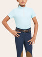 RJ Classics Training Shirt XS / Aqua Horseshoe RJ Classics- Lucy Jr 1/4 Zip equestrian team apparel online tack store mobile tack store custom farm apparel custom show stable clothing equestrian lifestyle horse show clothing riding clothes RJ Classics- Lucy Jr 1/4 Zip horses equestrian tack store