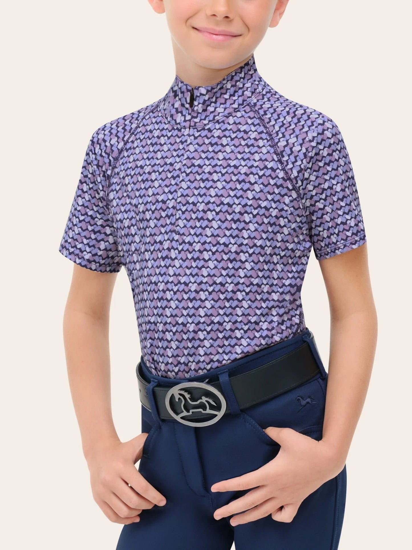 RJ Classics Training Shirt RJ Classics- Lucy Jr 1/4 Zip equestrian team apparel online tack store mobile tack store custom farm apparel custom show stable clothing equestrian lifestyle horse show clothing riding clothes RJ Classics- Lucy Jr 1/4 Zip horses equestrian tack store