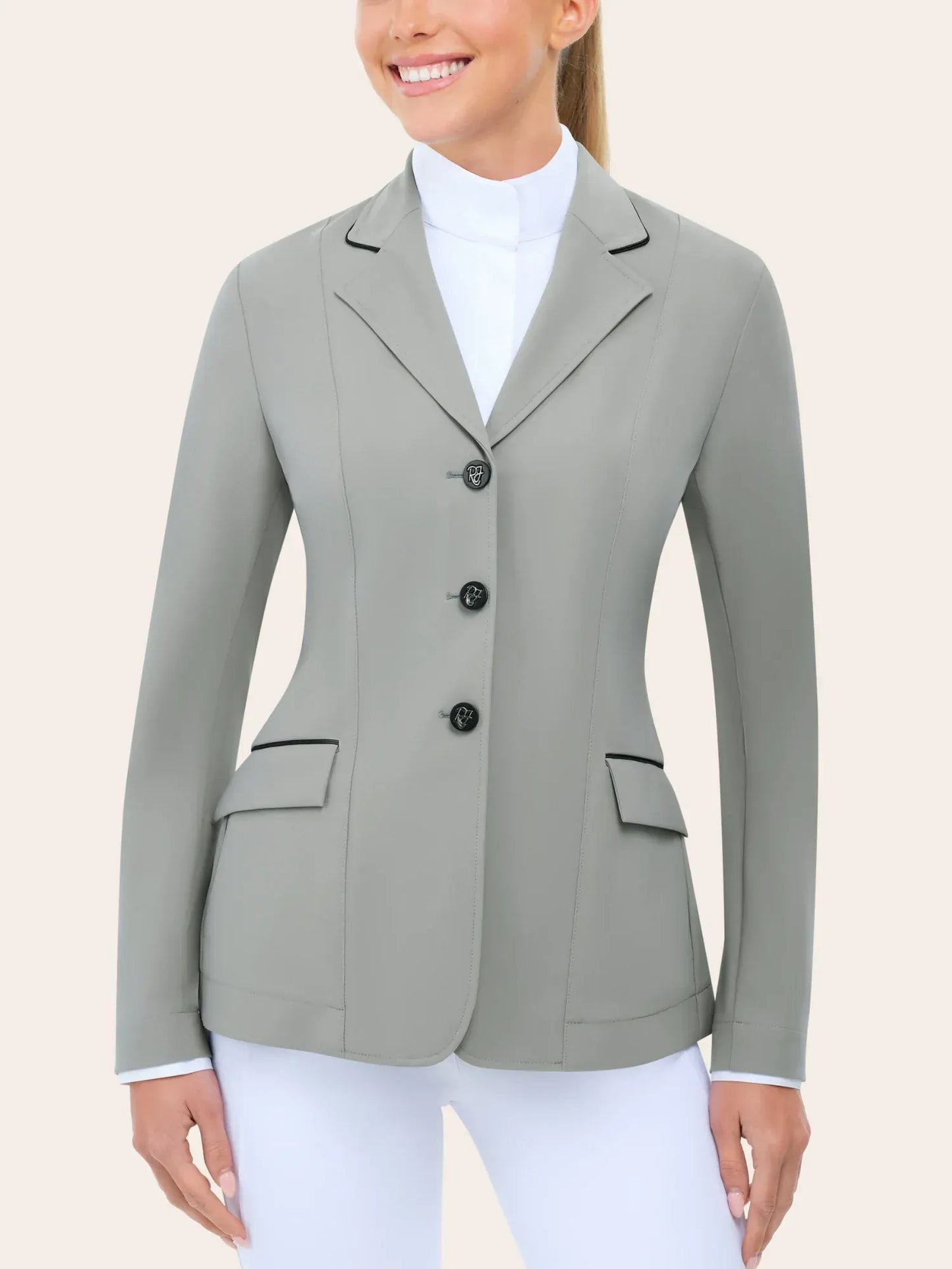 RJ Classics Show Coat 00 R / Grey Mist RJ Classics- Show Coat (Monterey Eleganza Edition) equestrian team apparel online tack store mobile tack store custom farm apparel custom show stable clothing equestrian lifestyle horse show clothing riding clothes RJ Classics- Show Coat (Monterey Eleganza Edition) horses equestrian tack store