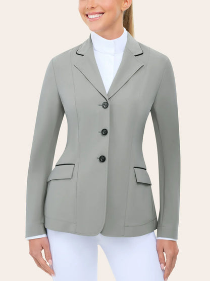 RJ Classics Show Coat 00 R / Grey Mist RJ Classics- Show Coat (Monterey Eleganza Edition) equestrian team apparel online tack store mobile tack store custom farm apparel custom show stable clothing equestrian lifestyle horse show clothing riding clothes RJ Classics- Show Coat (Monterey Eleganza Edition) horses equestrian tack store