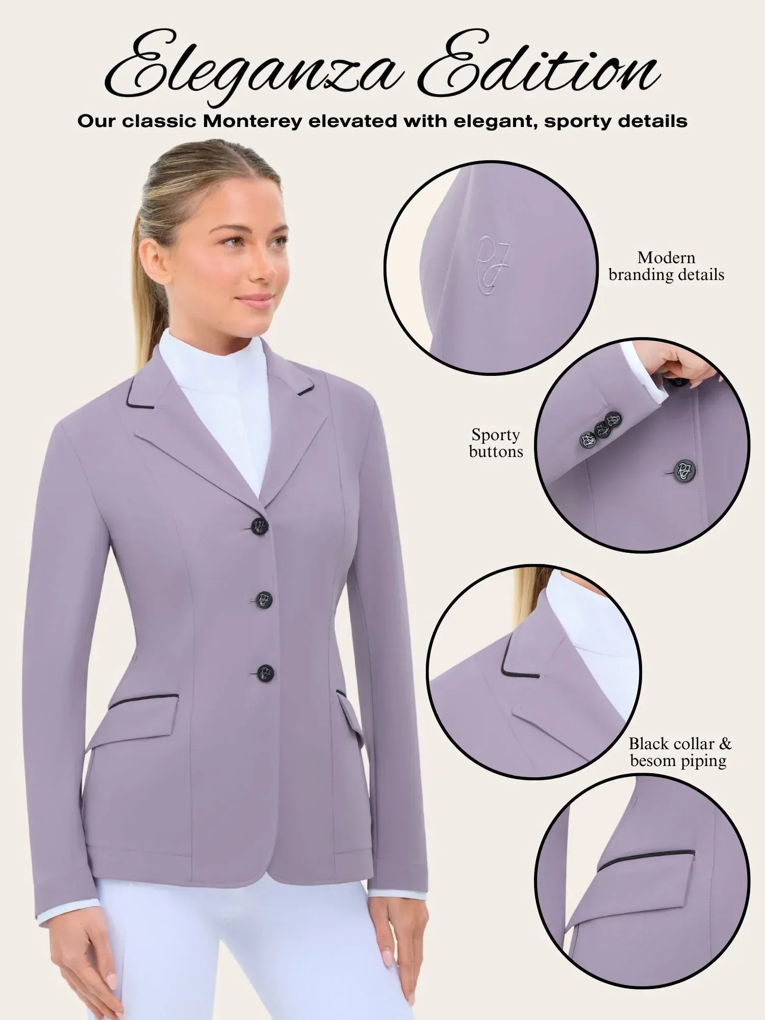RJ Classics Show Coat RJ Classics- Show Coat (Monterey Eleganza Edition) equestrian team apparel online tack store mobile tack store custom farm apparel custom show stable clothing equestrian lifestyle horse show clothing riding clothes RJ Classics- Show Coat (Monterey Eleganza Edition) horses equestrian tack store