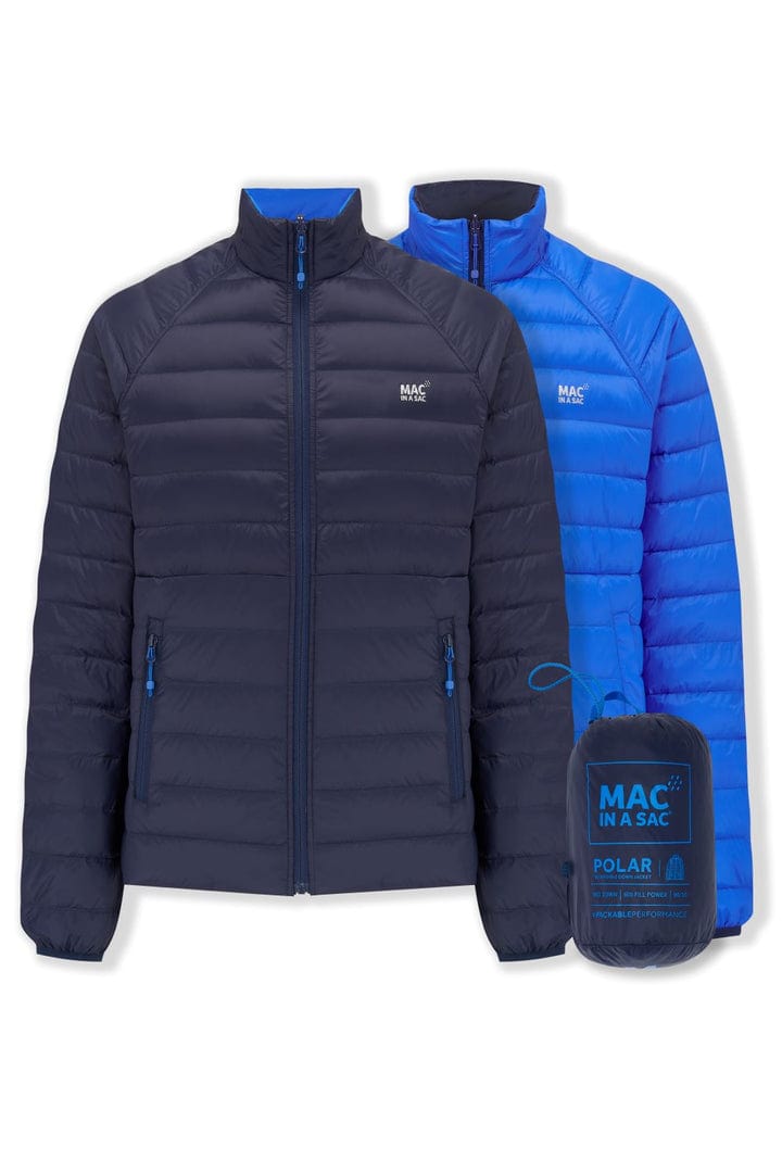 Mac In A Sac coats and Jackets S / Navy/Saxe Blue Copy of Mac In A Sac- Jacket (Polar Men) equestrian team apparel online tack store mobile tack store custom farm apparel custom show stable clothing equestrian lifestyle horse show clothing riding clothes horses equestrian tack store