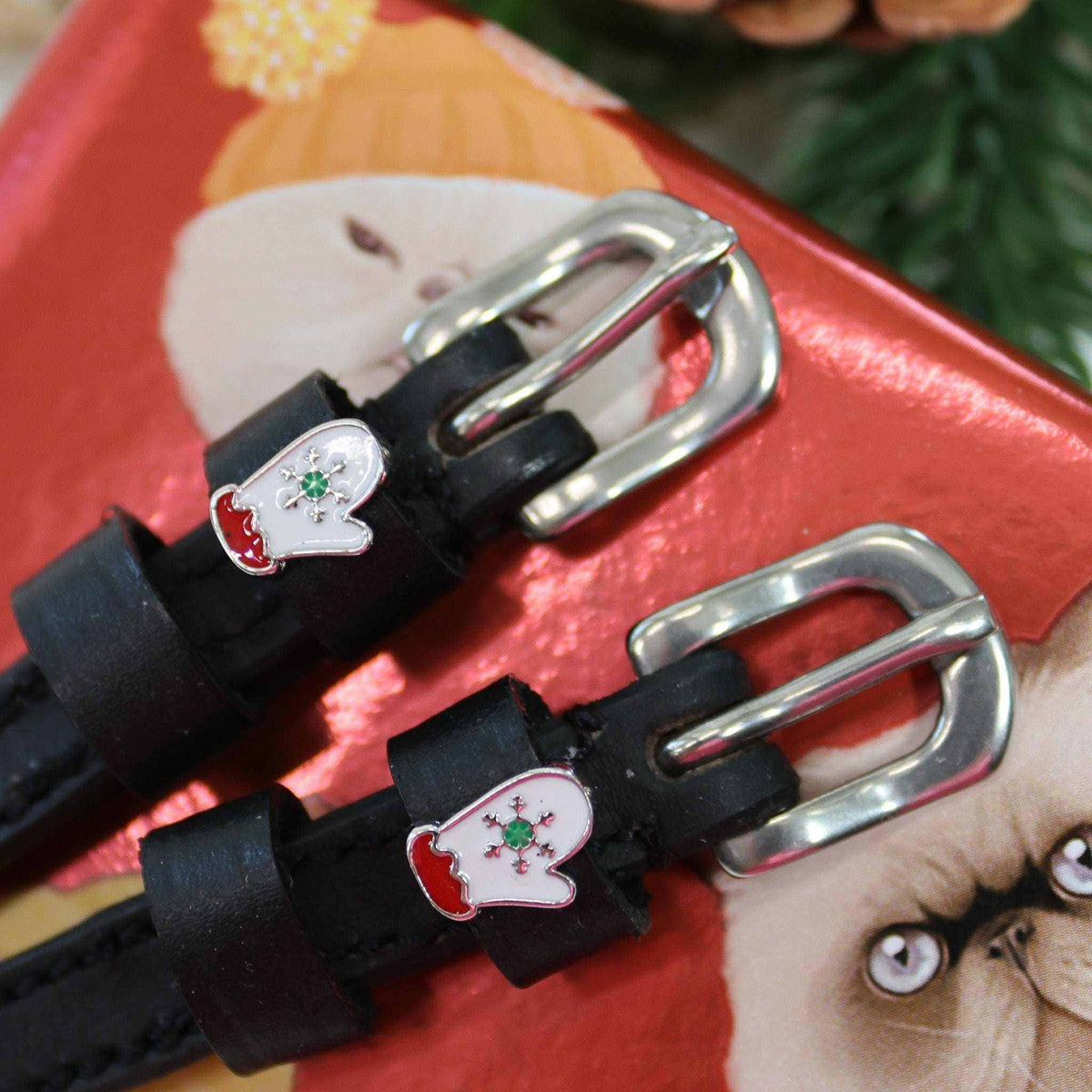 ManeJane Black Spur Straps Spur Straps- Mittens equestrian team apparel online tack store mobile tack store custom farm apparel custom show stable clothing equestrian lifestyle horse show clothing riding clothes Spur Straps- Mittens horses equestrian tack store