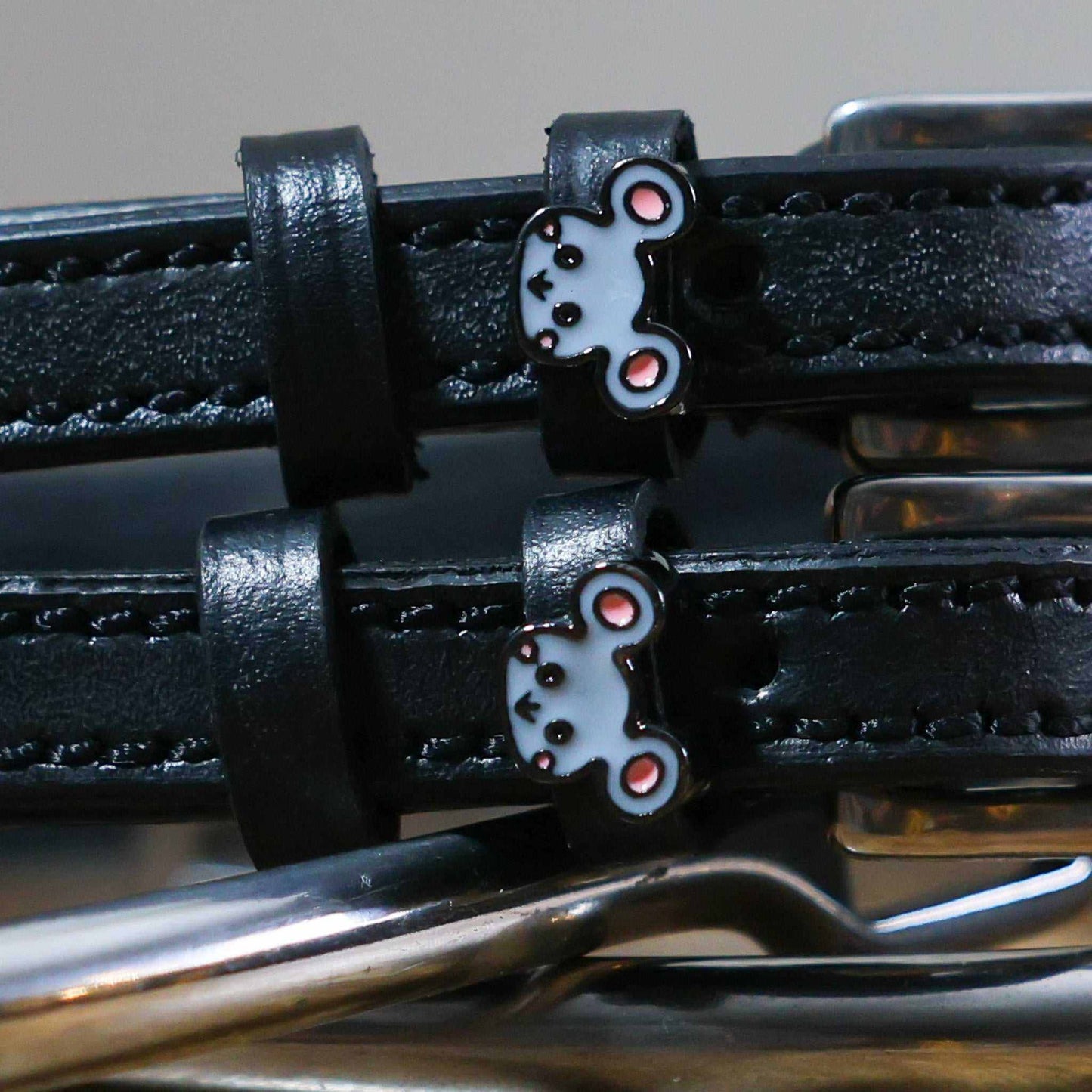 ManeJane Spur Straps Spur Straps- Mouse equestrian team apparel online tack store mobile tack store custom farm apparel custom show stable clothing equestrian lifestyle horse show clothing riding clothes ManeJane Frogger Spur Straps horses equestrian tack store