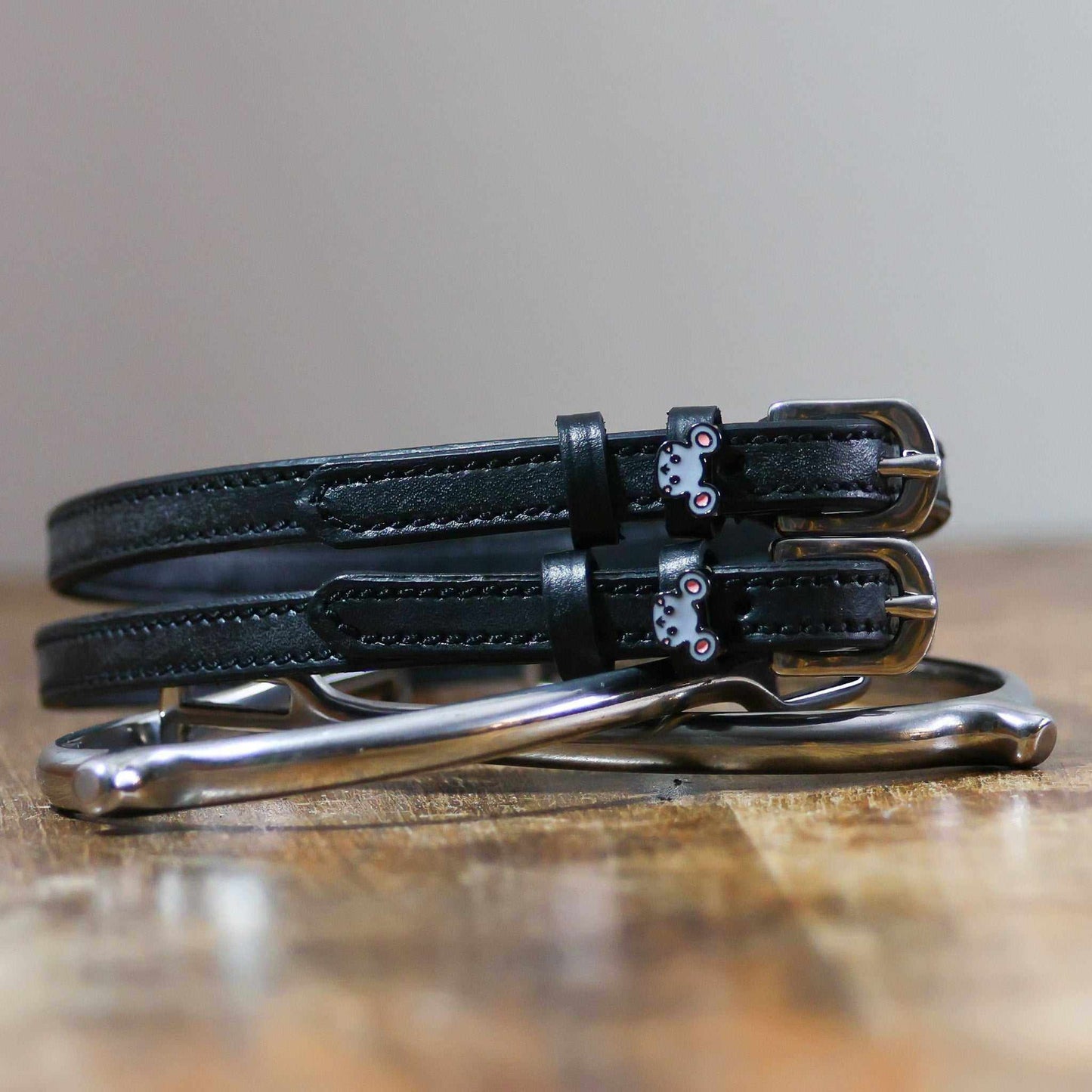 ManeJane Spur Straps Spur Straps- Mouse equestrian team apparel online tack store mobile tack store custom farm apparel custom show stable clothing equestrian lifestyle horse show clothing riding clothes ManeJane Frogger Spur Straps horses equestrian tack store