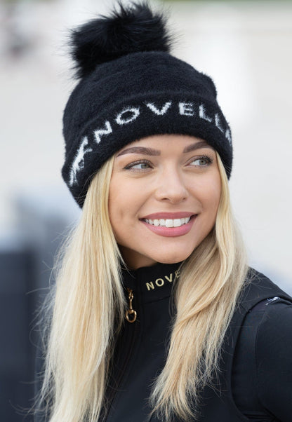 Novella Equestrian Hats Novella- Pom Jacquard Hat equestrian team apparel online tack store mobile tack store custom farm apparel custom show stable clothing equestrian lifestyle horse show clothing riding clothes Novella- Pom Jacquard Hat horses equestrian tack store