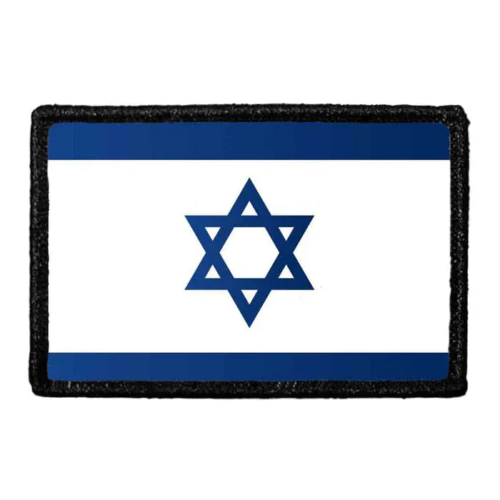 pull patch Hats Israel Flag Pull Patch- Removable Patches (Flags) equestrian team apparel online tack store mobile tack store custom farm apparel custom show stable clothing equestrian lifestyle horse show clothing riding clothes Pull Patch- Removable Patches (Flags) horses equestrian tack store