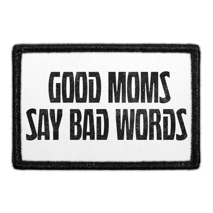 pull patch Hats Good Moms Say Bad Words Pull Patch- Removable Patches (Lifestyle 2) equestrian team apparel online tack store mobile tack store custom farm apparel custom show stable clothing equestrian lifestyle horse show clothing riding clothes Pull Patch- Removable Patches (Lifestyle 2) horses equestrian tack store
