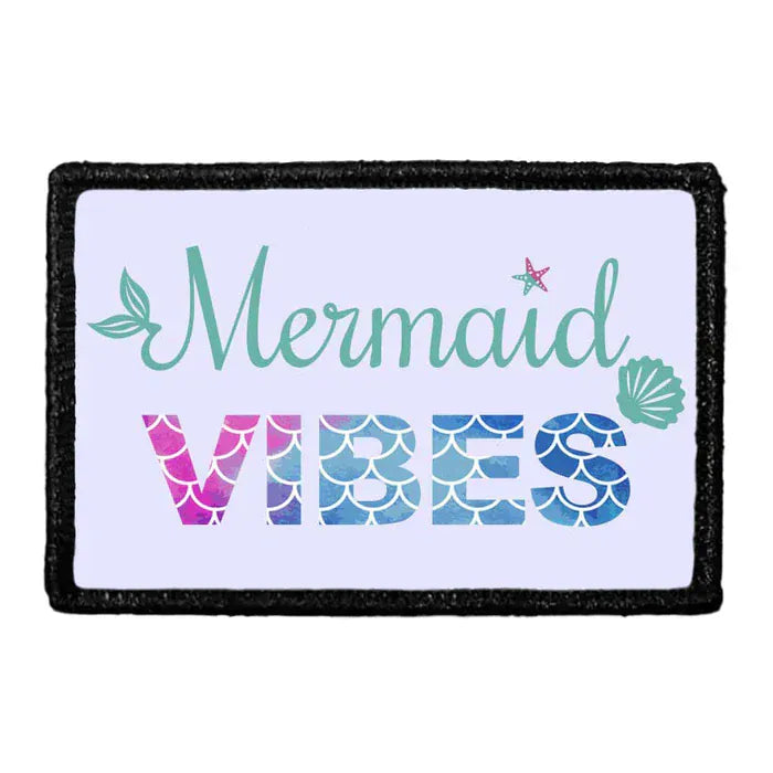 pull patch Hats Mermaid Vibes Pull Patch- Removable Patches (Lifestyle) equestrian team apparel online tack store mobile tack store custom farm apparel custom show stable clothing equestrian lifestyle horse show clothing riding clothes Pull Patch- Removable Patches (Lifestyle) horses equestrian tack store